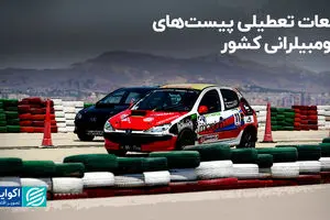 تبعات تعطیلی پیست‌های اتومبیلرانی کشور