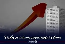مسکن از تورم عمومی سبقت می‌گیرد؟