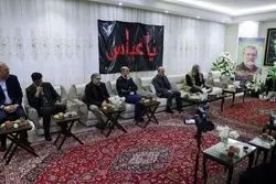 حضور چهره‌های ارشد صداوسیما در منزل شهید علی لاریجانی+ تصاویر