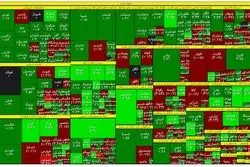بورس سبز شد / خروج سهامداران از بانک‌ها