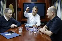 حضور رهبران اروپایی در کی‌یف/ اروپا زلنسکی را وادار به پذیرش صلح می کند؟