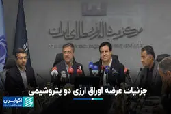 جزئیات عرضه اوراق ارزی دو پتروشیمی