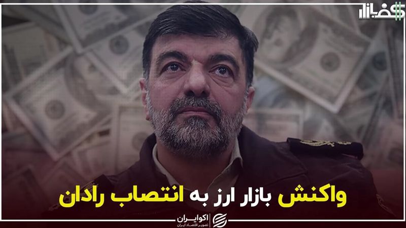 واکنش بازار ارز به انتصاب رادان