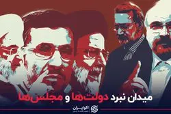 میدان نبرد دولت ها و مجلس ها