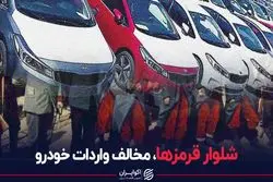 شلوار قرمزها، مخالف واردات خودرو