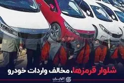 شلوار قرمزها، مخالف واردات خودرو