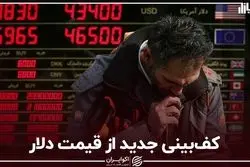 کف‌بینی جدید از قیمت دلار