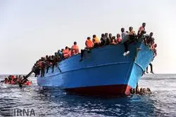 کشته شدن ۵۰ پناهجوی سودانی در آتش‌سوزی یک کشتی 