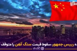 وعده رییس جمهور، سقوط قیمت سنگ آهن را متوقف کرد