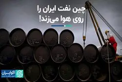 چین رکورد واردات نفت از ایران را شکست 