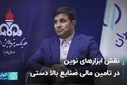 نقش ابزار‌های نوین در تامین مالی صنایع بالا دستی