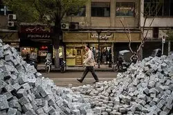 سنگفرش‌ها زیر چرخ ترافیک تهران؟