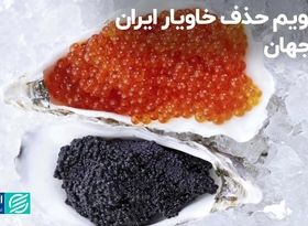 تقویم حذف خاویار ایران از جهان