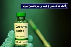 رقابت بلوک شرق و غرب بر سر واکسن کرونا

