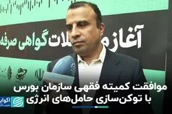 موافقت کمیته فقهی سازمان بورس با توکن‌سازی حامل‌های انرژی