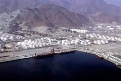 وضعیت بندر فجیره امارات بعد از حمله هوایی + عکس