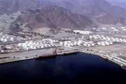 وضعیت بندر فجیره امارات بعد از حمله هوایی + عکس