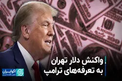 واکنش دلار تهران به تعرفه‌های ترامپ