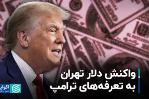 واکنش دلار تهران به تعرفه‌های ترامپ
