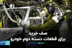 بازار پررونق قطعات تعویضی خودرو