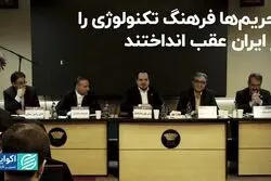 تحریم‌ها فرهنگ تکنولوژی را در ایران عقب انداختند