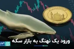 نهنگی که مانع از کاهش بازار سکه شد