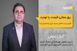 برق مجانی؛ فرصت یا تهدید؟