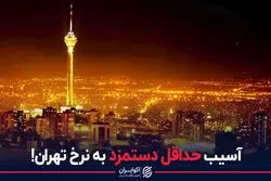 آسیب حداقل دستمزد به نرخ تهران!
