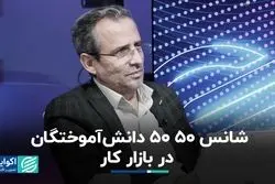 شانس فارغ‌التحصیل‌ها در بازار کار: 50-50 