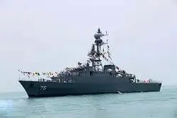 ناوشکن دنا در بازگشت از رزمایش دریایی غرق شد/80 تن از خدمه این ناو شهید شدند