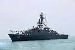 ناوشکن دنا در بازگشت از رزمایش دریایی غرق شد/80 تن از خدمه این ناو شهید شدند