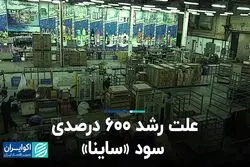 علت رشد 600 درصدی سود «ساینا»