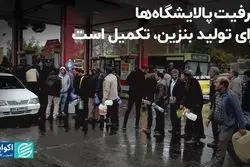 ظرفیت پالایشگاه‌ها برای تولید بنزین، تکمیل است