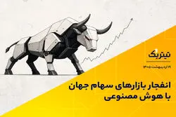 انفجار بازارهای سهام جهان با هوش مصنوعی/تاثیر جنگ ایران بر بازار جهانی فلزات