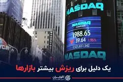  یک دلیل برای ریزش بیشتر بازارها