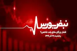 فشار بزرگان مانع رشد شاخص؟