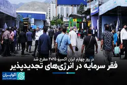 فقر سرمایه در انرژی‌های تجدیدپذیر