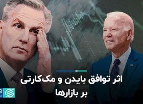 اثر توافق بایدن و مک‌کارتی بر بازارها