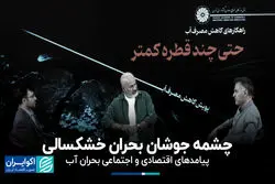 چشمه جوشان بحران خشکسالی؛ پیامدهای اقتصادی و اجتماعی بحران آب