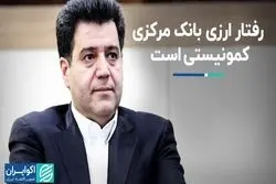 رفتار ارزی بانک مرکزی کمونیستی است
