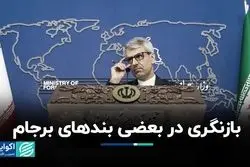 بازنگری در بعضی بندهای برجام