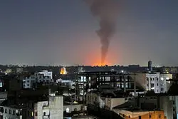 آغاز حملات هوایی اسرائیل