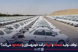 توقف تولید سمند و تیبا درآمد خودروسازان را محدود می‌کند؟