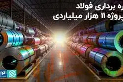 بهره برداری «فولاد» از یک پروژه بزرگ