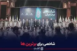 شاخصی برای برترین‌ها