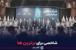 شاخصی برای برترین‌ها