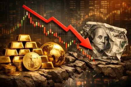 اصلاح طلا در سایه ناکامی دلار و انس در شکست مقاومت‌های کلیدی