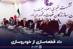 داد قطعه‌سازی از خودروسازی