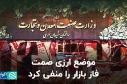 موضع ارزی صمت فاز بازار را منفی کرد