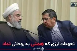 تعهدات ارزی که همتی به روحانی نداد